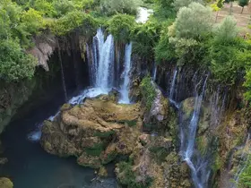 Yerköprü Şelalesi ziyaretçilerin uğrak noktası oldu