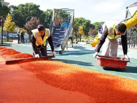 Yıldırım’da parklara kış bakımı
