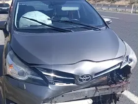 Yola aniden çıkan koyun kazaya sebep oldu, 1 yaralı

