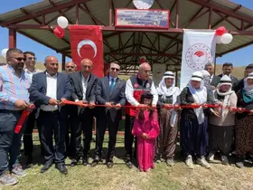 Yüksekova’da berivanlar gölgeliğe kavuştu
