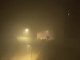 Yüksekova’da yoğun sis: Görüş mesafesi 10 metreye düştü
