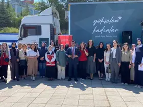 Yükselen Kadınlar Girişimcilik Eğitim Tırı Erzurum’da kadınlarla buluştu
