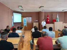 Yükümlülere tütün bağımlılığı semineri
