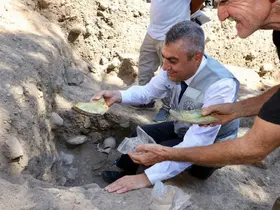 Yumuktepe Höyüğünde arkeolojik kazılar sürüyor
