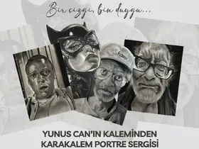 Yunus Can’ın kaleminden "Bir Çizgi, Bin Duygu" sergisi Merkezefendi’de
