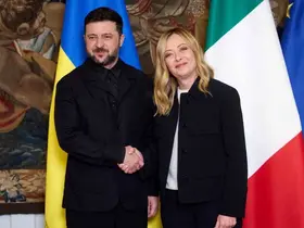 Zelenskiy, İtalya Başbakanı Meloni ile bir araya geldi
