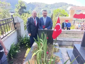 Zonguldak’ta 15 Temmuz Demokrasi ve Milli Birlik Günü’nde şehitlik ziyareti
