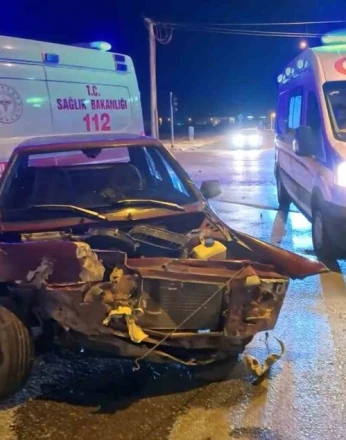Aksaray’da alkollü sürücü kazaya sebep oldu: 2 yaralı