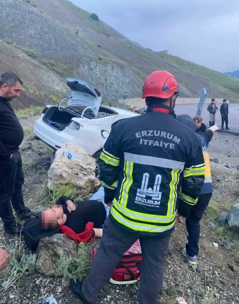 Erzurum’da trafik kazası: 4 yaralı