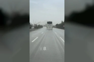 10 kişinin hayatını kaybettiği kazaya karışan firmanın bir başka otobüsü aynı güzergahta hız yaparken görüntülendi 
