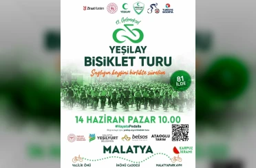 ’13. Geleneksel Yeşilay Bisiklet Turu’ 14 Haziran’da düzenlenecek 