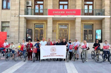 15 Temmuz Demokrasi ve Millî Birlik Günü etkinlikleri kapsamında anlamlı bisiklet turu 
