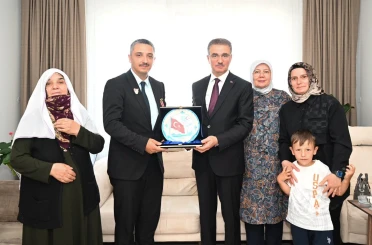 15 Temmuz şehit aileleri ve gaziler unutulmadı 
