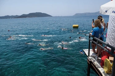 20. Uluslararası Meis - Kaş Yüzme Yarışı, tarihe kulaç attıracak 