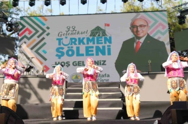 33. Geleneksel Türkmen Şöleni’ne binlerce kişi katıldı 