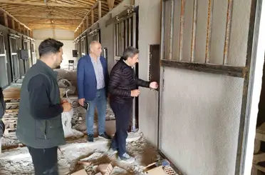 36 Atlık Barınak Projesi’nde çalışmalar devam ediyor
