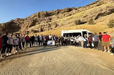 60 doğasever İncekaya Krateri’nde buluştu: Doğa, tarih ve spor bir arada
