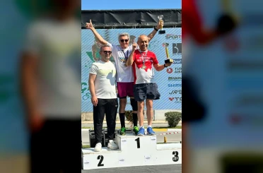 75 yaş üstü kategoride birinci olan milli sporcu Ali Bıdı Türkiye Kupası sahibi oldu 