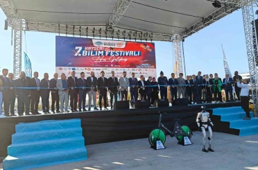 7’inci Kayseri Bilim Festivali kapılarını açtı 