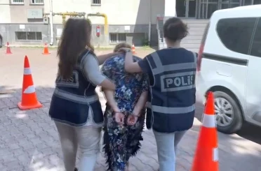 80 yıl kesinleşmiş cezası bulunan kadın polisten kaçamadı 