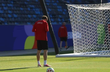 A Milli Futbol Takımı, ABD maçı hazırlıklarını tamamladı 