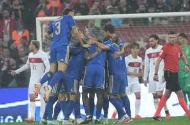 A Milli Futbol Takımı, İtalya’ya 12. kez kaybetti
