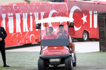 A Milli Futbol Takımı, Kuzey Makedonya maçı hazırlıklarını tamamladı 