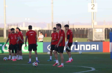 A Milli Futbol Takımı’nda ABD maçının hazırlıkları başladı 