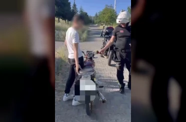 Abartı egzoz ve gürültüye geçit yok: 18 araç trafikten men edildi 