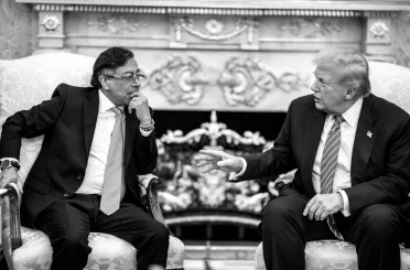 ABD Başkanı Trump, Kolombiya Devlet Başkanı Petro ile bir araya geldi 