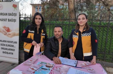 Ablasından karaciğer nakli alan vatandaş tüm organlarını bağışladı 