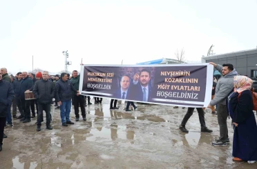 Adalet Bakanı Akın Gürlek, memleketi Nevşehir’de davul zurnayla karşılandı 