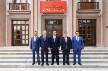 Adalet Bakanlığı heyeti, Vali Akbıyık ile görüştü 