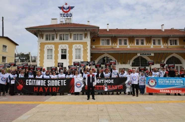Adana’da eğitimciler Şanlıurfa’daki saldırıyı kınadı 