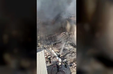 Adana’da narenciye paketleme tesisinde yangın 