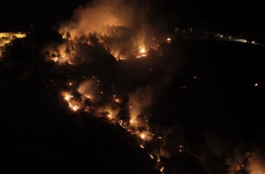 Adıyaman’da orman yangını 