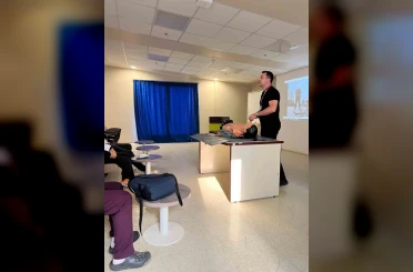 ADÜ Hastanesi personeline Temel Yaşam Desteği eğitimi verildi 