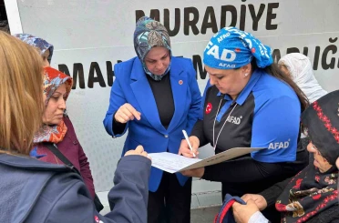 AFAD görevlileri kadınları deprem konusunda bilinçlendirdi 