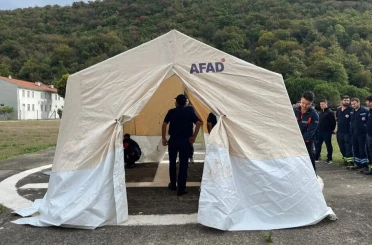 AFAD’dan çadır kurma eğitimi 