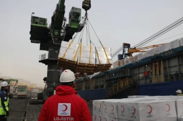 Afyonkarahisar’dan Gazze’ye 7 bin çift ayakkabı yardımı 