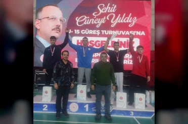 Afyonkarahisarlı sporcudan turnuvada büyük başarı 