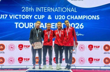 Afyonkarahisarlı sporcular güreş de milli takımı temsil etti 