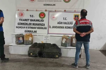 Ağrı’da tırın yakıt deposunda 56 kilo sıvı metamfetamin ele geçirildi 