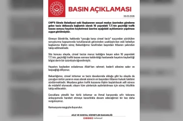 Aile ve Sosyal Hizmetler Bakanlığı: "Çocuklara yönelik istismar ve ihmal karşısında sıfır toleransla hareket etmeye devam edeceğimizi vurguluyoruz" 