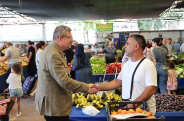 AK Parti İl Başkanı Subaşıoğlu, Pelitlibağ Mahallesi esnafına ziyaret etti 