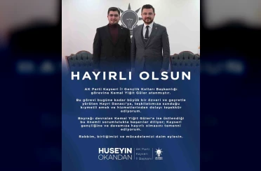 Ak Parti Kayseri İl Gençlik Kolları Başkanı Kemal Yiğit Güler oldu 