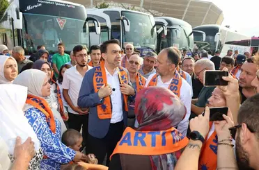 AK Parti Mersin Teşkilatı 25. yıl buluşması için Ankara yolunda
