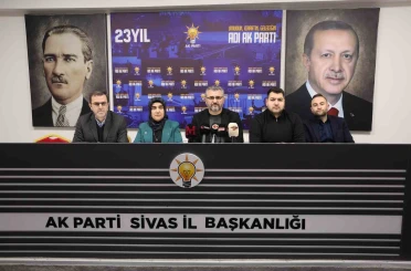 AK Parti Sivas İl Başkanı Tanrıverdi: "6 bin 183 yeni üye partimize kazandırılmıştır" 