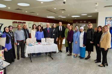 Akademi Ümraniye’den hastane personeli için el sanatları atölyeleri 
