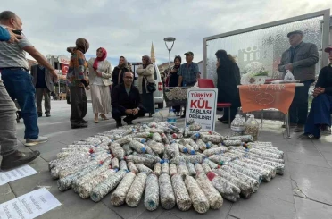 Akademisyen ve gönüllüler 2 ayda 100 bin sigara izmariti topladı 
